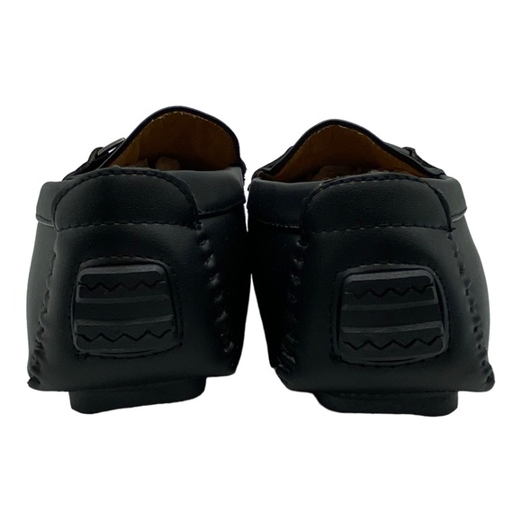 Bruno Marc Penny Loafers Men's Black Vegan Leather Slip On Size 10.5 - Picture 5 of 10